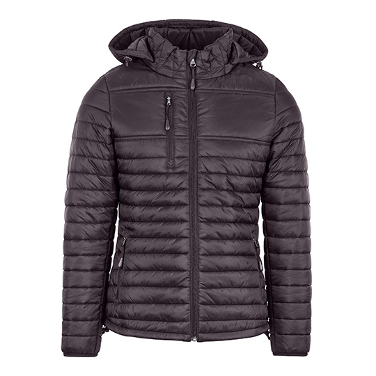 Kurtka Pikowana Poliamid Oddychająca Wodoodporna HRM1402 - Dark Grey