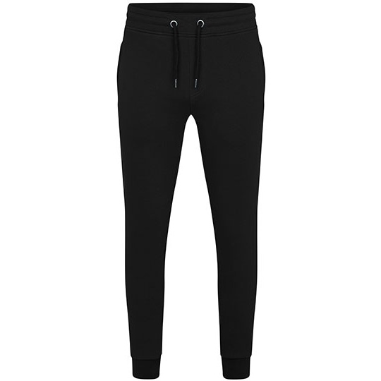 Spodnie dresowe unisex z kieszeniami na zamek HRM1500 - Black