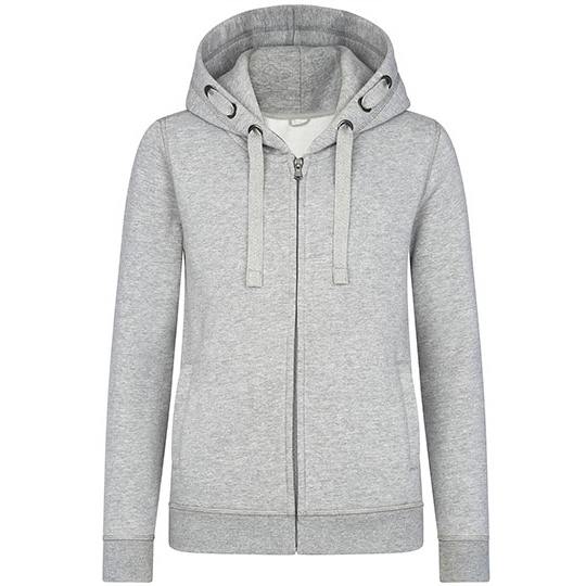 Dziecieca bluza z kapturem i kieszeniami HRM2006 - Grey Melange