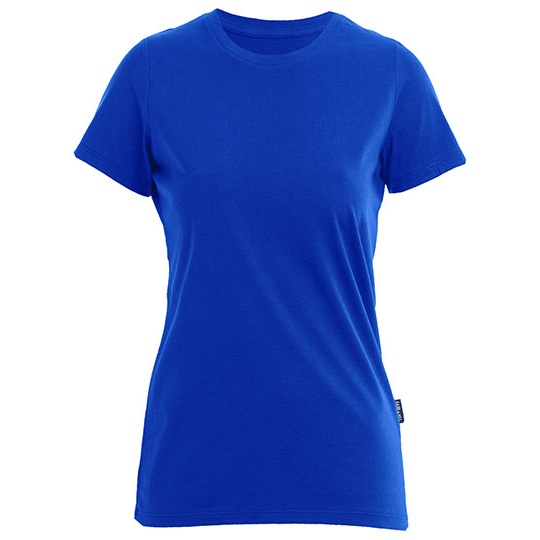 Damski T-shirt Slim Bawelna Organiczna HRM201 - Royal Blue