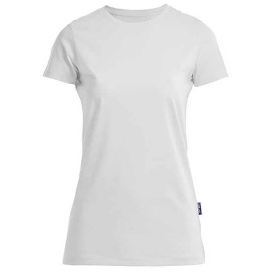 Damski T-shirt Slim Bawełna Organiczna HRM201 - White