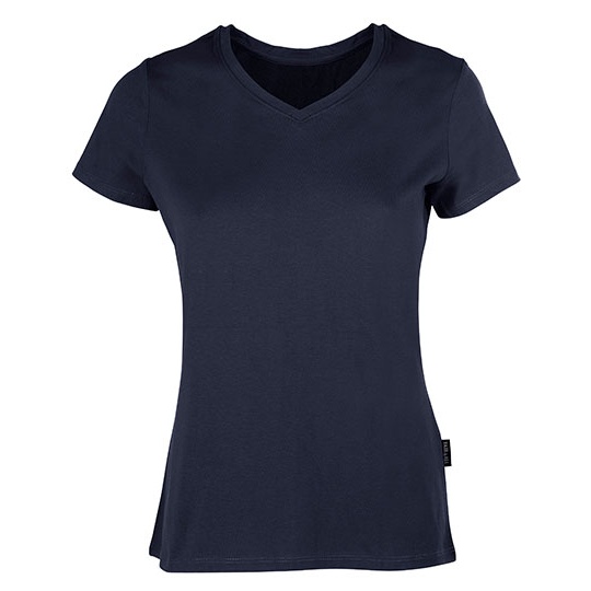 Damski T-shirt V-Neck HRM202 - Navy