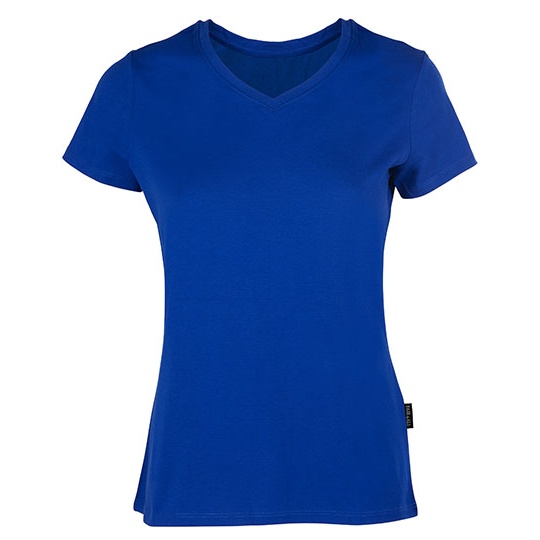 Damski T-shirt V-Neck HRM202 - Royal Blue