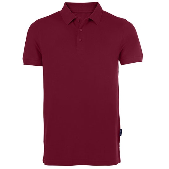 Meskie Polo Slim HRM301 - Bordeaux