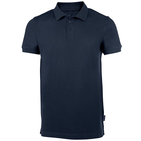 Koszulka Polo Meska Pika Bawelna Elastan HRM302 - Navy