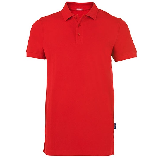 Polo Męskie Pika Nowoczesny Fason HRM303 - Red