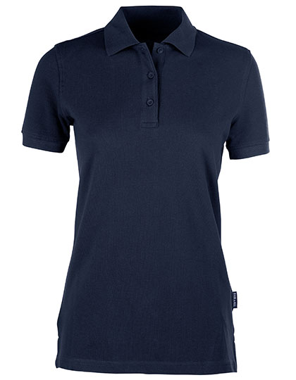 Damska koszulka polo slim HRM401 - Navy