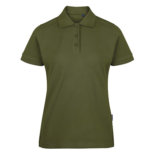 Damska koszulka polo slim HRM401 - Olive