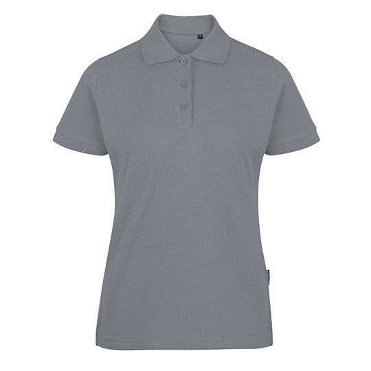 Damska koszulka polo slim HRM401 - Stone