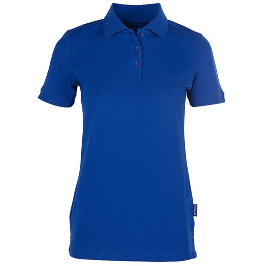 Koszulka Polo Damska Pika Bawelniana Elastan HRM402 - Royal Blue