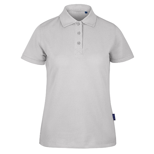 Damska koszulka polo z elastycznej piki HRM402 - Sand