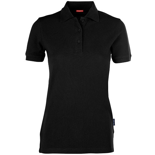 Damskie Polo Dopasowane Pika HRM403 - Black