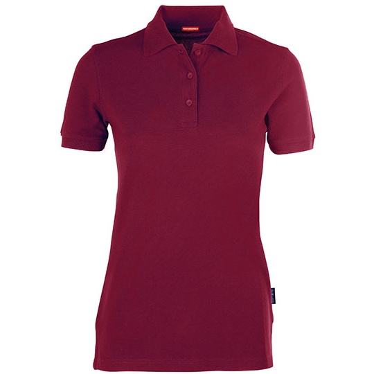 Damskie Polo Dopasowane Pika HRM403 - Bordeaux