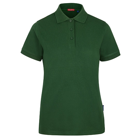 Damskie Polo Dopasowane Pika HRM403 - Bottle Green