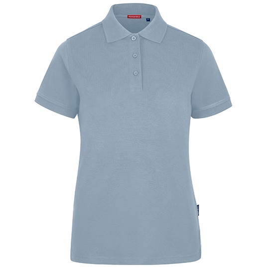 Damskie polo z podwójnej piki HRM403 - Sky Blue