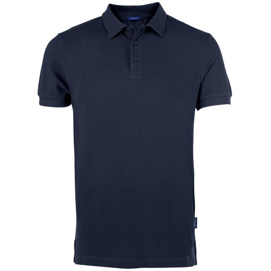 Polo Meskie Nowoczesny Fason Bawelniana Pika HRM501 - Navy