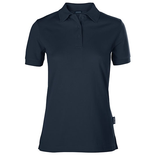 Polo Damskie Slim Bawełniana Pika HRM601 - Navy