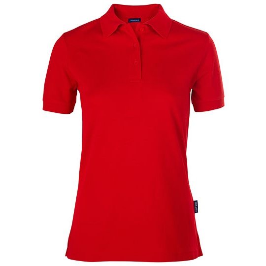 Polo Damskie Slim Bawelniana Pika HRM601 - Red