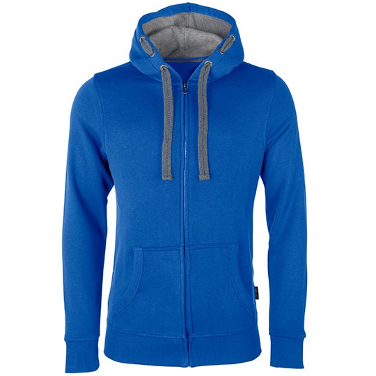Bluza Meska Z Kapturem Miekka Mieszana HRM701 - Royal Blue
