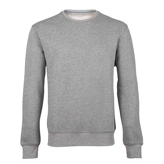 Bluza Unisex Klasyczna Bawelna Poliester HRM902 - Grey Melange