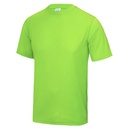 Koszulka Klasyczna Szybkoschnąca Ochrona UV JC001 - Electric Green
