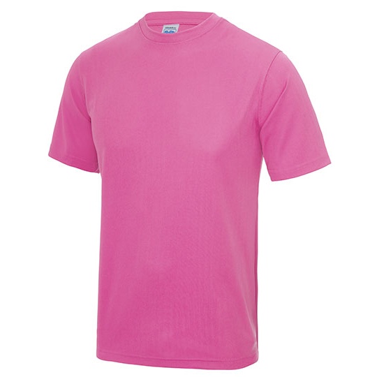 Koszulka Klasyczna Szybkoschnaca Ochrona UV JC001 - Electric Pink