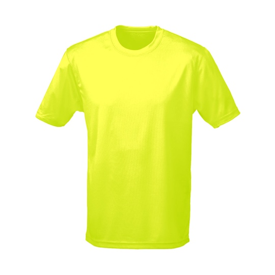 Koszulka Klasyczna Szybkoschnaca Ochrona UV JC001 - Electric Yellow