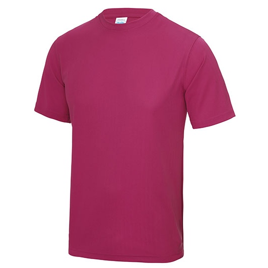 Koszulka Klasyczna Szybkoschnaca Ochrona UV JC001 - Hot Pink