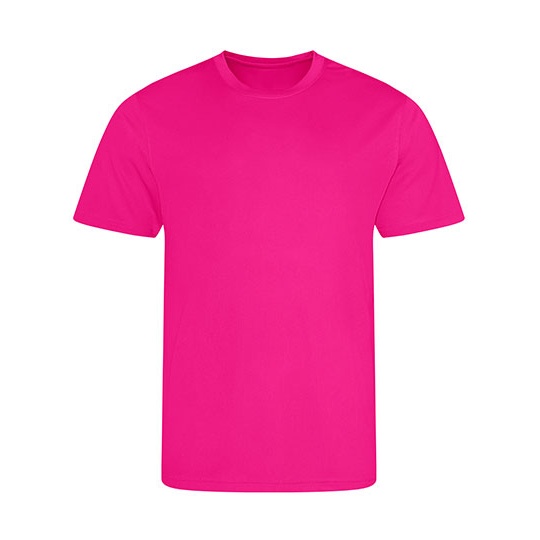 Koszulka Klasyczna Szybkoschnaca Ochrona UV JC001 - Hyper Pink