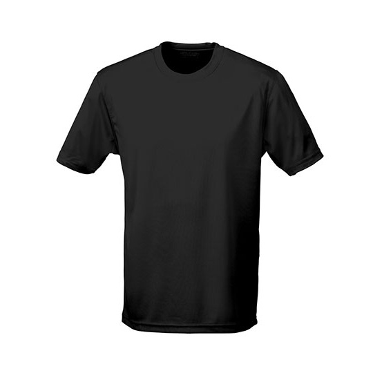 Koszulka Klasyczna Szybkoschnaca Ochrona UV JC001 - Jet Black