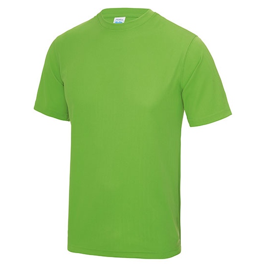 Koszulka Klasyczna Szybkoschnąca Ochrona UV JC001 - Lime Green
