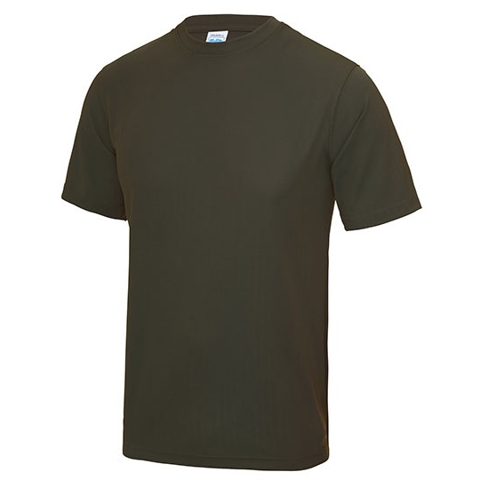 Koszulka Klasyczna Szybkoschnaca Ochrona UV JC001 - Olive Green