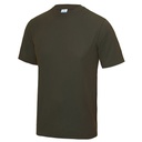 Koszulka Klasyczna Szybkoschnąca Ochrona UV JC001 - Olive Green