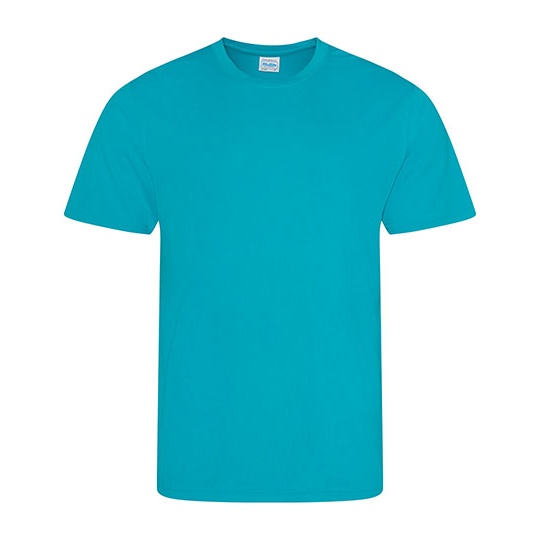 Koszulka sportowa szybkoschnąca JC001 - Turquoise Blue