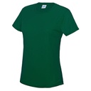 T-shirt Damski Slim Szybkoschnący Poliester JC005 - Bottle Green
