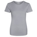 T-shirt Damski Slim Szybkoschnący Poliester JC005 - Heather Grey (Solid)
