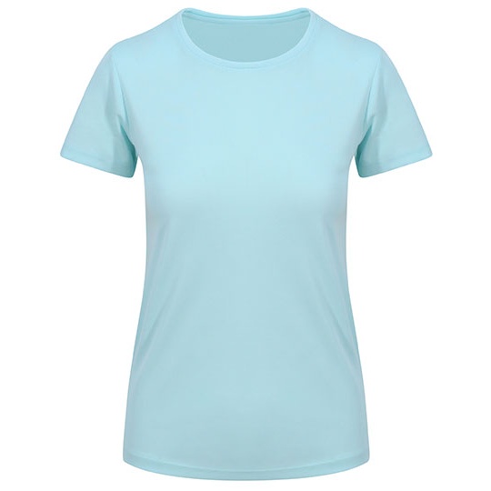 T-shirt Damski Slim Szybkoschnacy Poliester JC005 - Mint