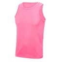 Bezrękawnik Męski Slim Szybkoschnący JC007 - Electric Pink