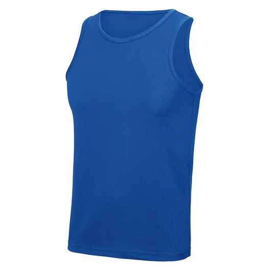 Lekki bezrękawnik sportowy Slim JC007 - Royal Blue