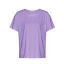 Damski T-shirt z otwartym tylem JC013 - Digital Lavender