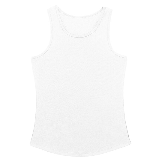 Top Damski Slim Odprowadzajacy Wilgoc JC015 - Arctic White