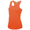 Top Damski Slim Odprowadzajacy Wilgoc JC015 - Electric Orange