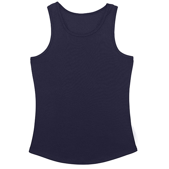 Damski top sportowy bez rękawów JC015 - French Navy