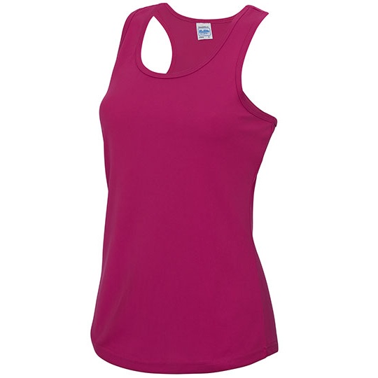 Top Damski Slim Odprowadzajacy Wilgoc JC015 - Hot Pink