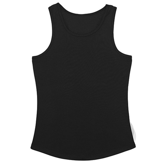 Top Damski Slim Odprowadzajacy Wilgoc JC015 - Jet Black