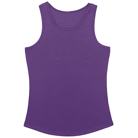 Top Damski Slim Odprowadzający Wilgoć JC015 - Purple