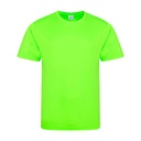 Koszulka Klasyczna Poliester Szybkoschnąca JC020 - Electric Green