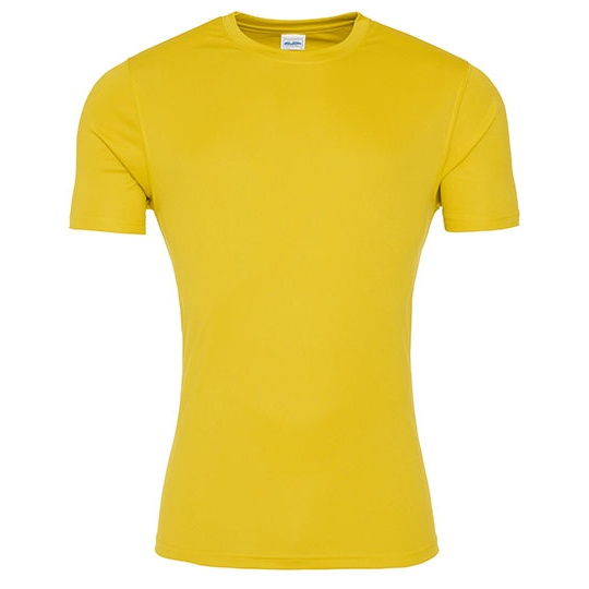 Koszulka Klasyczna Poliester Szybkoschnaca JC020 - Sun Yellow