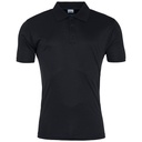 Koszulka Polo Męska Odprowadzajaca Wilgoc JC021 - Jet Black