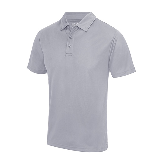Koszulka Polo Klasyczna Szybkoschnąca Poliestrowa JC040 - Heather Grey (Solid)